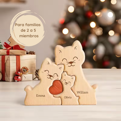 Puzzle Personalizado de Gatos