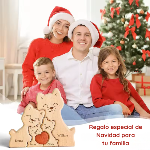 Puzzle Personalizado de Gatos